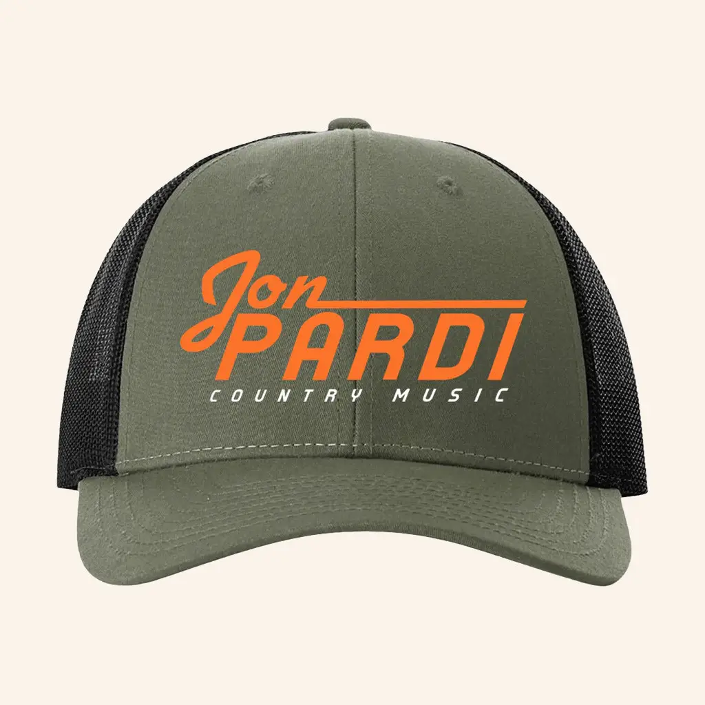 Jon Pardi Merch Country Music Trucker Hat Birthday Gifts For Music Lovers -WearandDecor Jon Pardi Merch Country Music Trucker Hat Birthday Gifts For Music Lovers -WearandDecor - Image 1