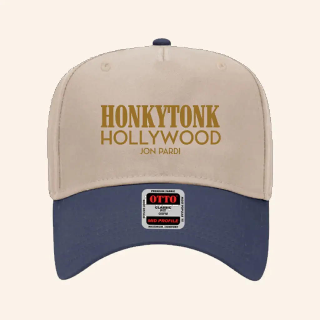 Jon Pardi Merch Honkytonk Hollywood Hat Gifts For Country Music Lovers -WearandDecor