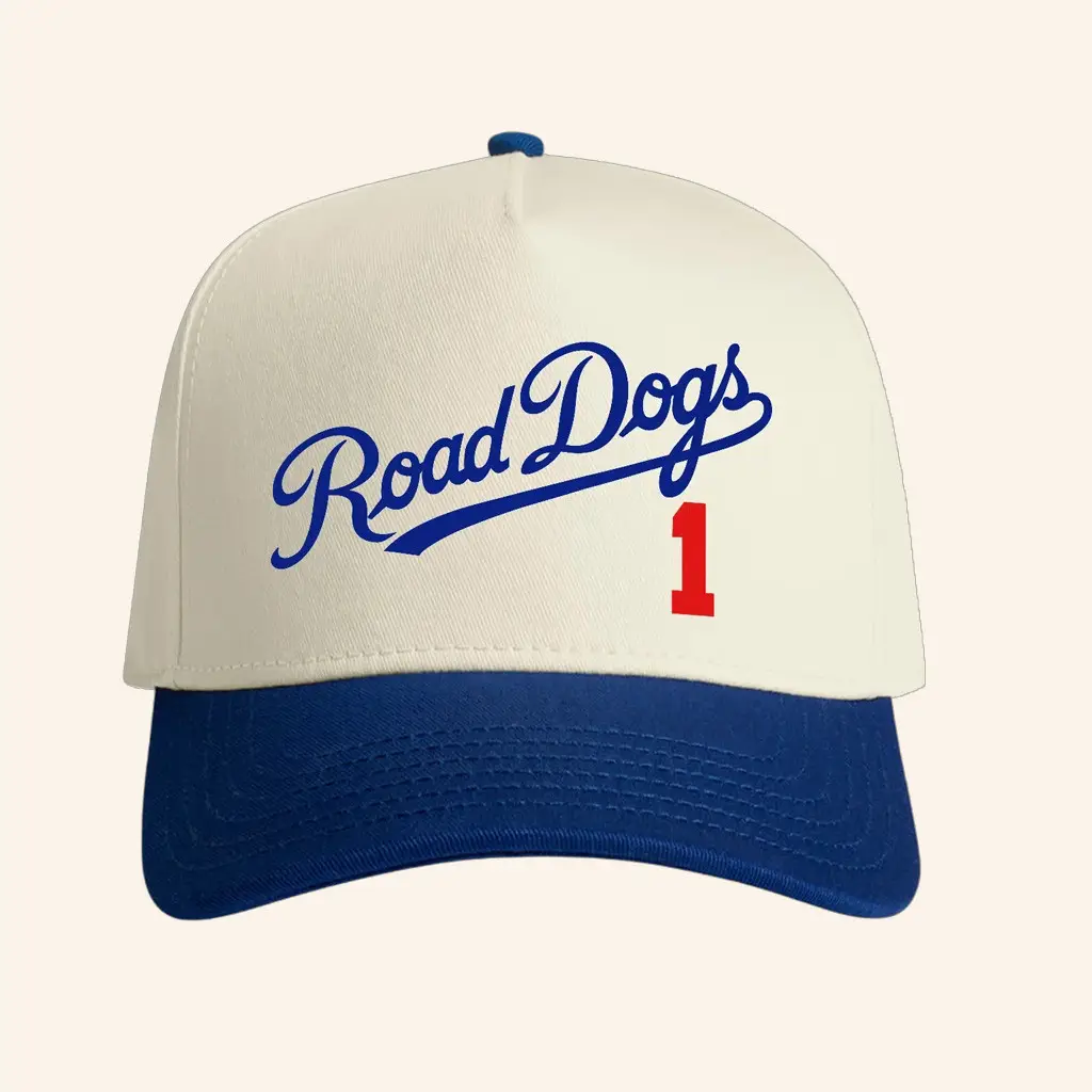 Jonas Brothers Merch Road Dogs Embroidered Hat Presents For Music Lovers -WearandDecor