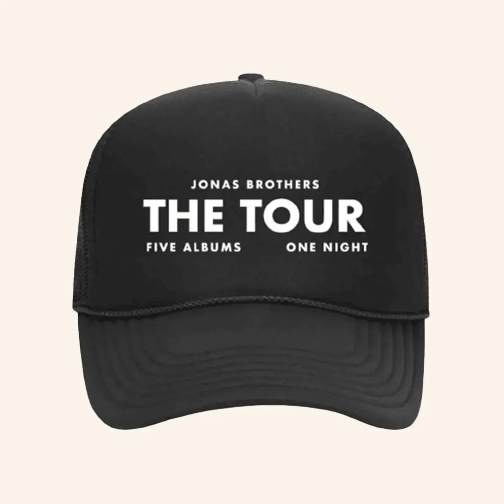 Jonas Brothers Merch The Tour Cap Gifts For Dad -WearandDecor