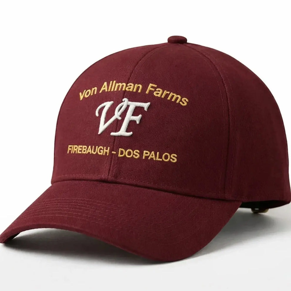 Josh Allen VF Von Allman Farms Hat Von Allman Farms Firebaugh Ball Cap For Men