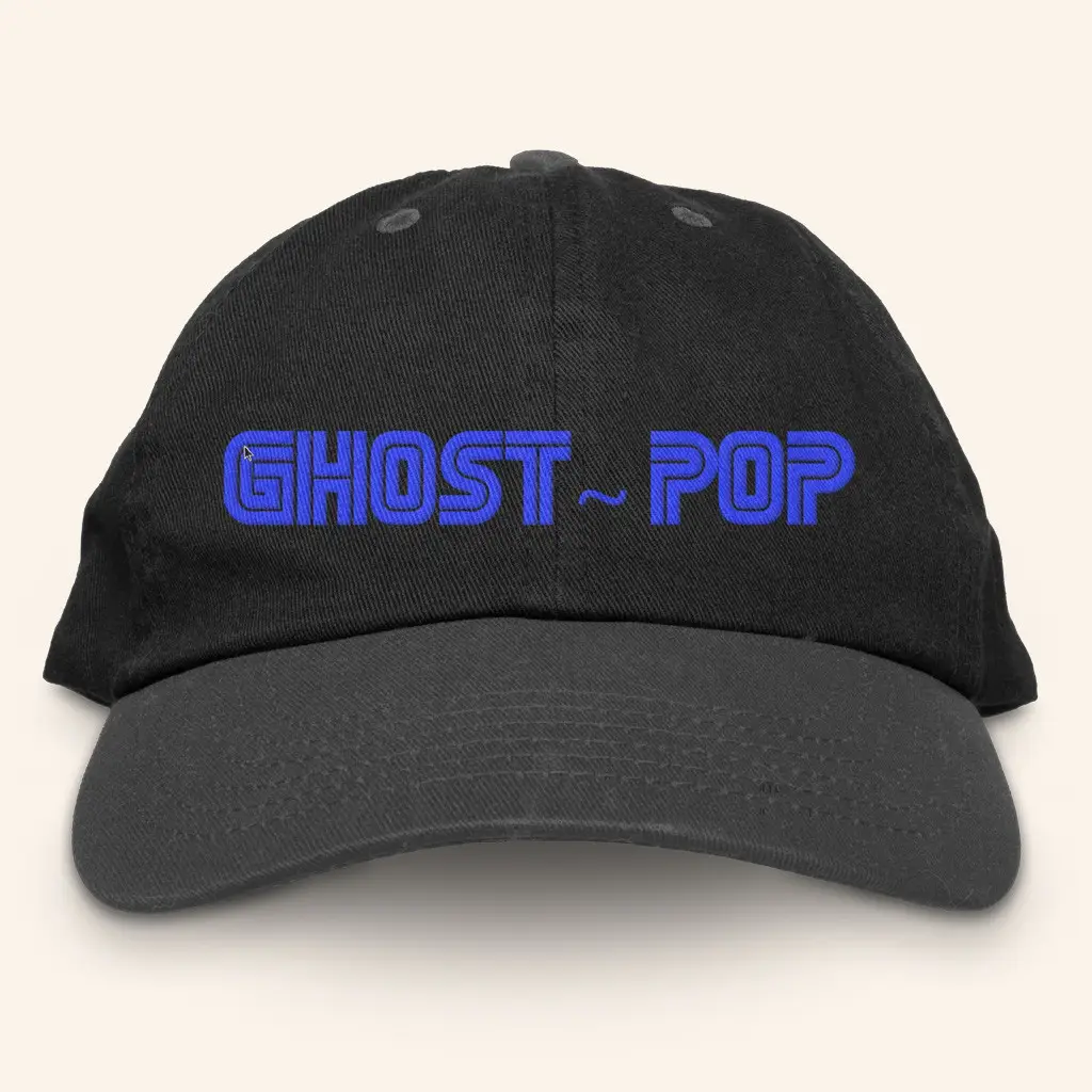 JPEGMAFIA Merch New Ghost Pop Embroidered Hat Christmas Gifts For Music Enthusiasts -WearandDecor