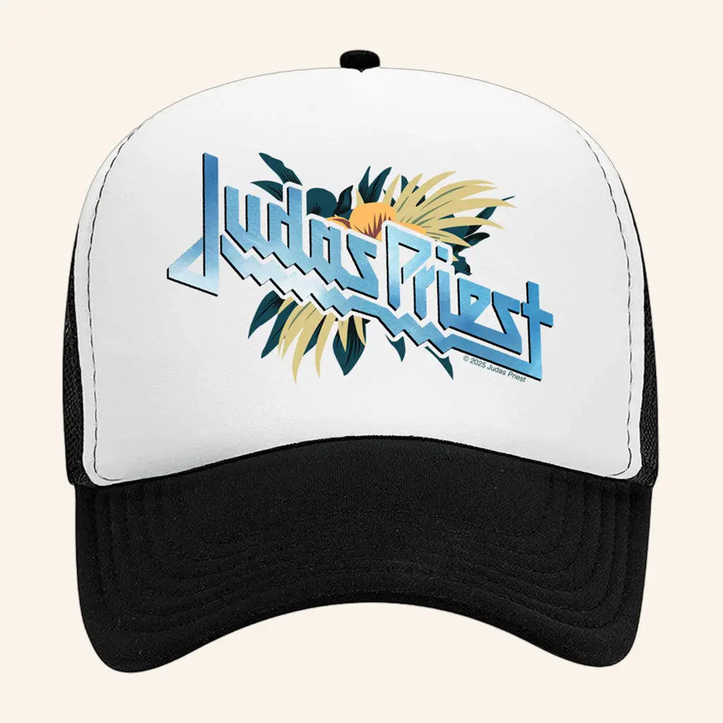 Judas Priest Merch British Steel Trucker Hat Gift For Boyfriend -WearandDecor