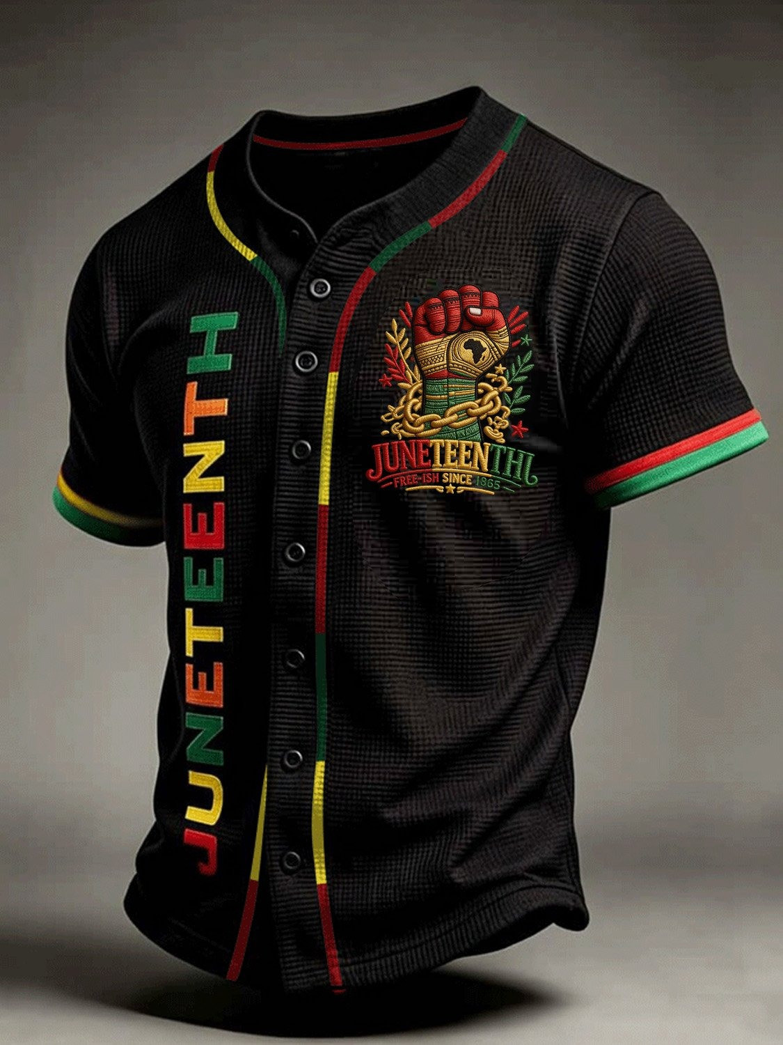Juneteenth Celebration Jersey Shirt Black History Month Clothing Freedom Day Gifts Juneteenth Celebration Jersey Shirt Black History Month Clothing Freedom Day Gifts - Image 1