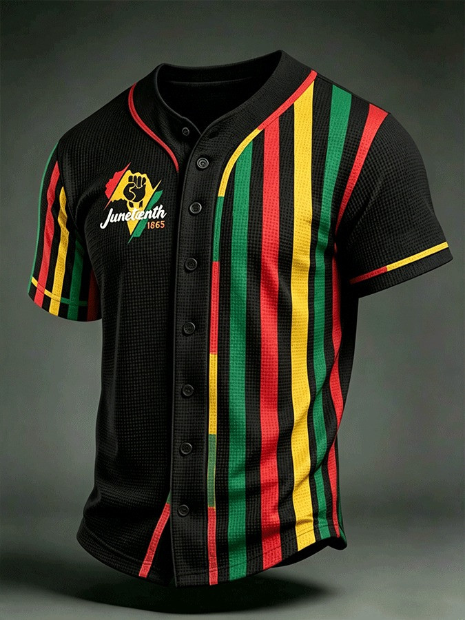 Juneteenth Holiday Jersey Shirt June 19 1865 Apparel Black History Month Gifts