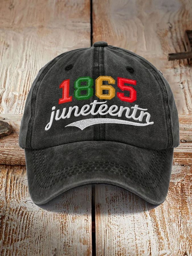 Juneteenth Merch June 19th Holiday Baseball Cap African American Pride Hat Best Gifts For Him Juneteenth Merch June 19th Holiday Baseball Cap African American Pride Hat Best Gifts For Him - Image 1