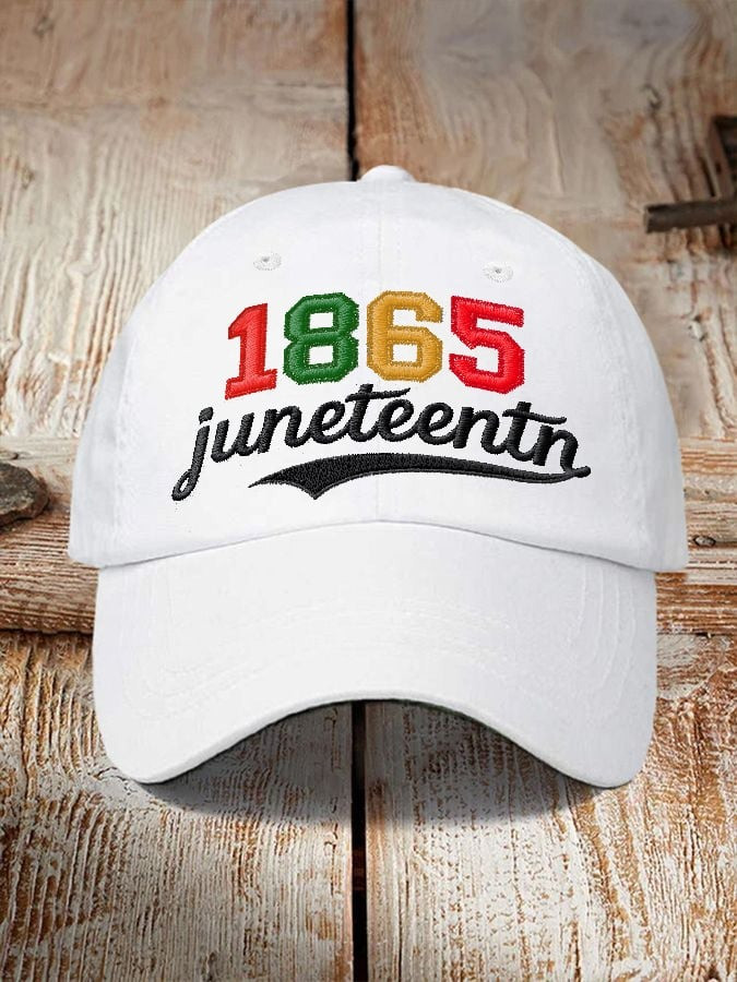 Juneteenth Merch June 19th Holiday Baseball Cap African American Pride Hat Gifts For Him