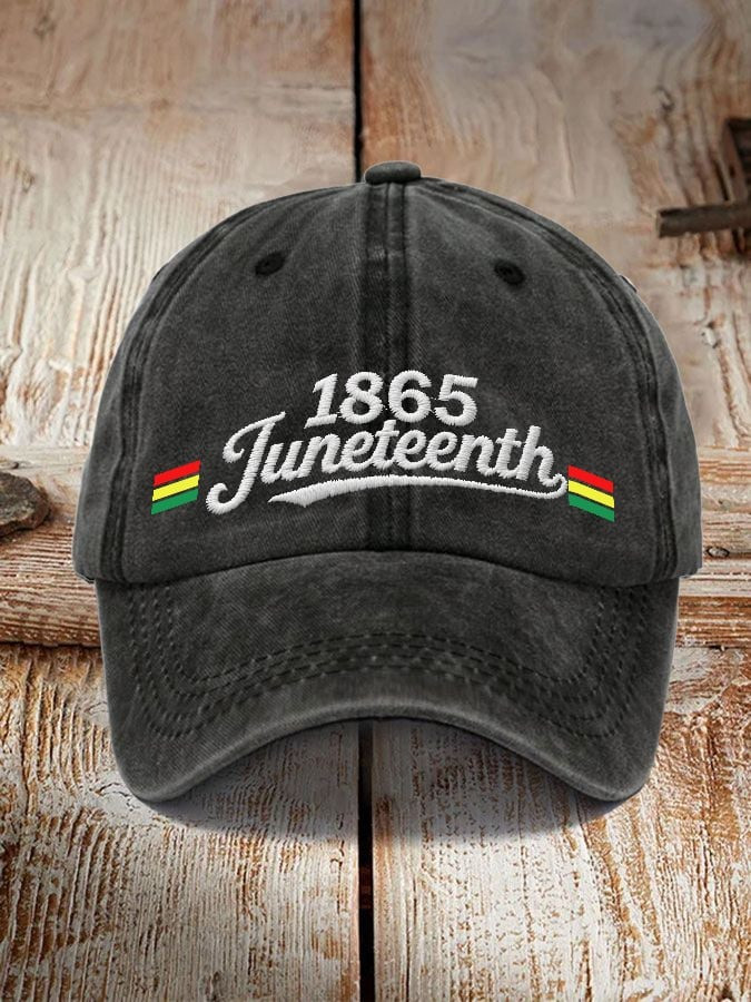 Juneteenth Merch June 19th Holiday Baseball Cap Freedom Day Hat Gifts For Him