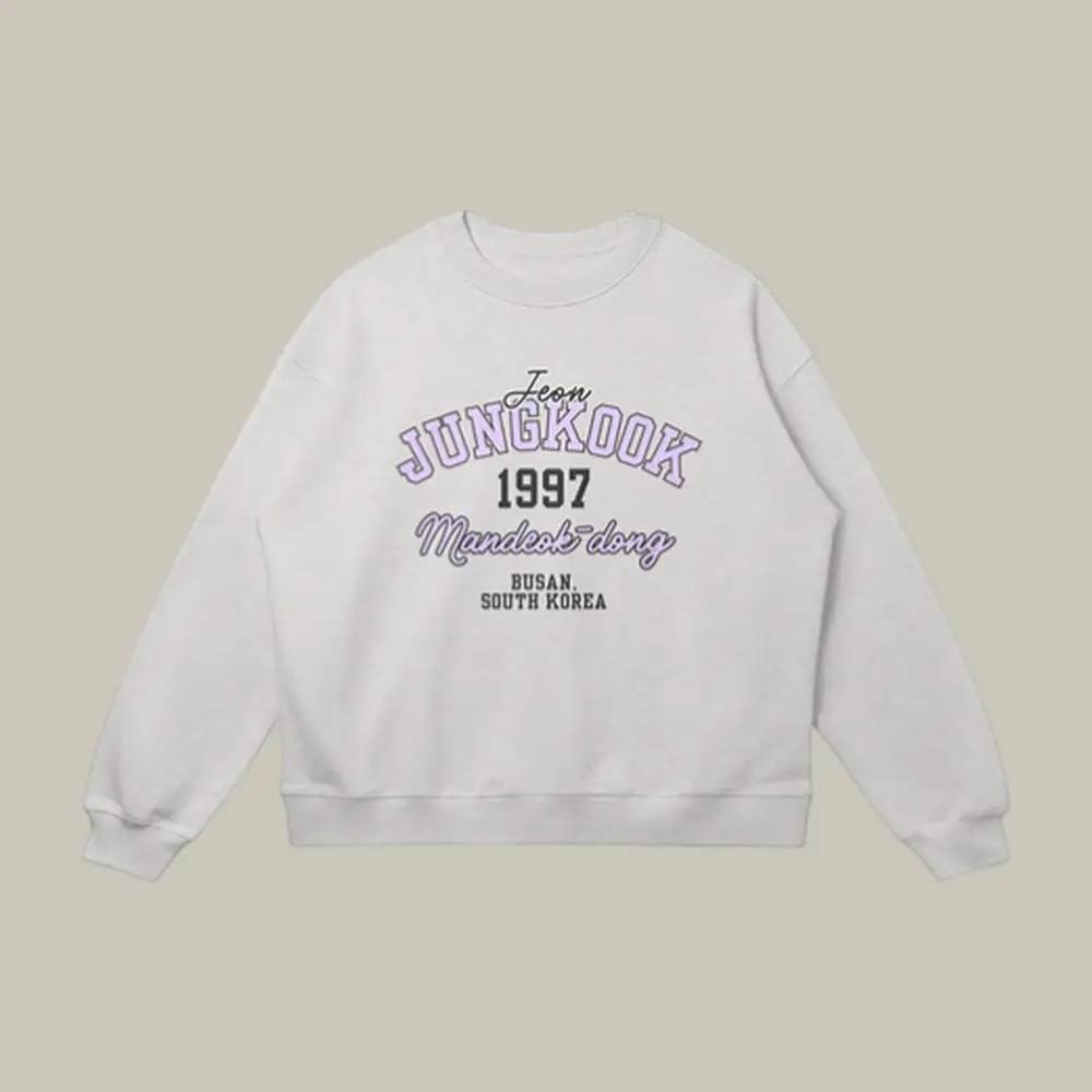 Jungkook BTS Arirang Sweatshirt BTS World Tour Arirang Clothing Present Idea For Huge Fans