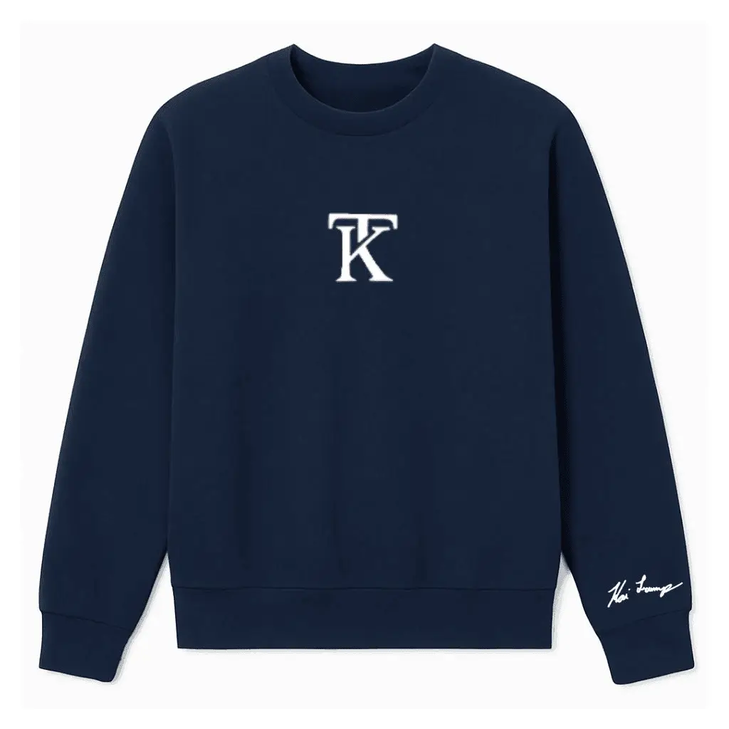 Kai Trump KT Signature Sweatshirt Kai Trump Crewneck Gifts for Republicans