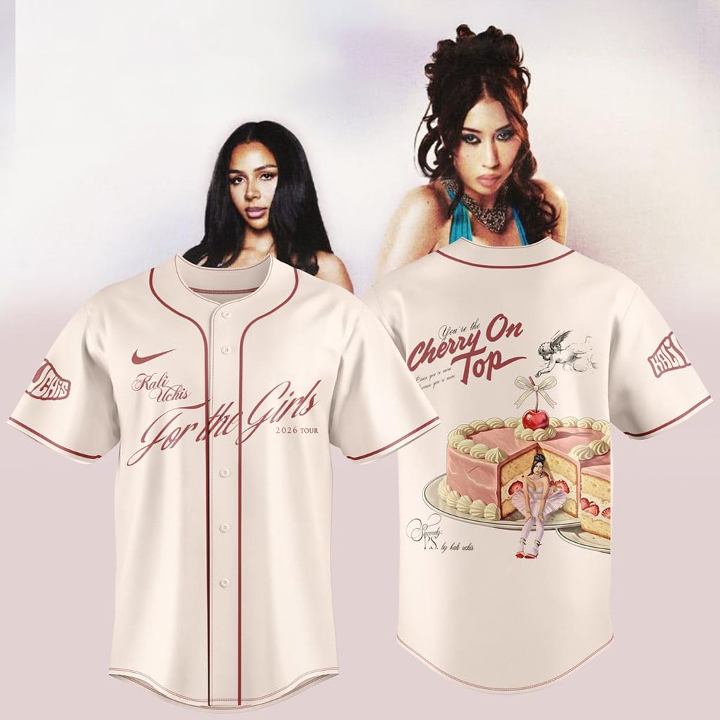 Kali Uchis For The Girls Tour 2026 Baseball Jersey Kali Uchis Merch Cool Gifts For Music Lover