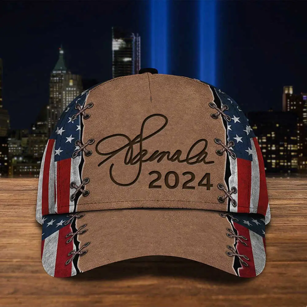 Kamala 2024 American Flag Hat I Stand With Harris Hat Gifts For Daddy
