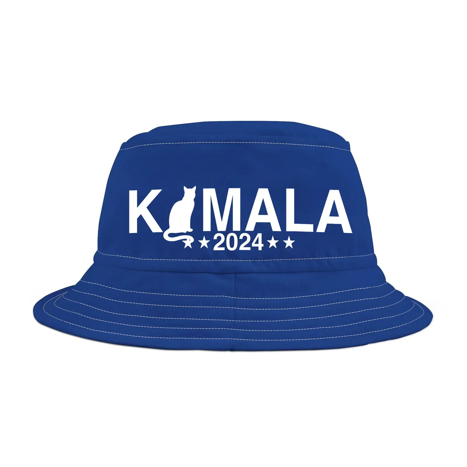 Kamala 2024 Childless Cat Lady For President Vote Blue Bucket Hat Gifts For Democrats Kamala 2024 Childless Cat Lady For President Vote Blue Bucket Hat Gifts For Democrats - Image 1