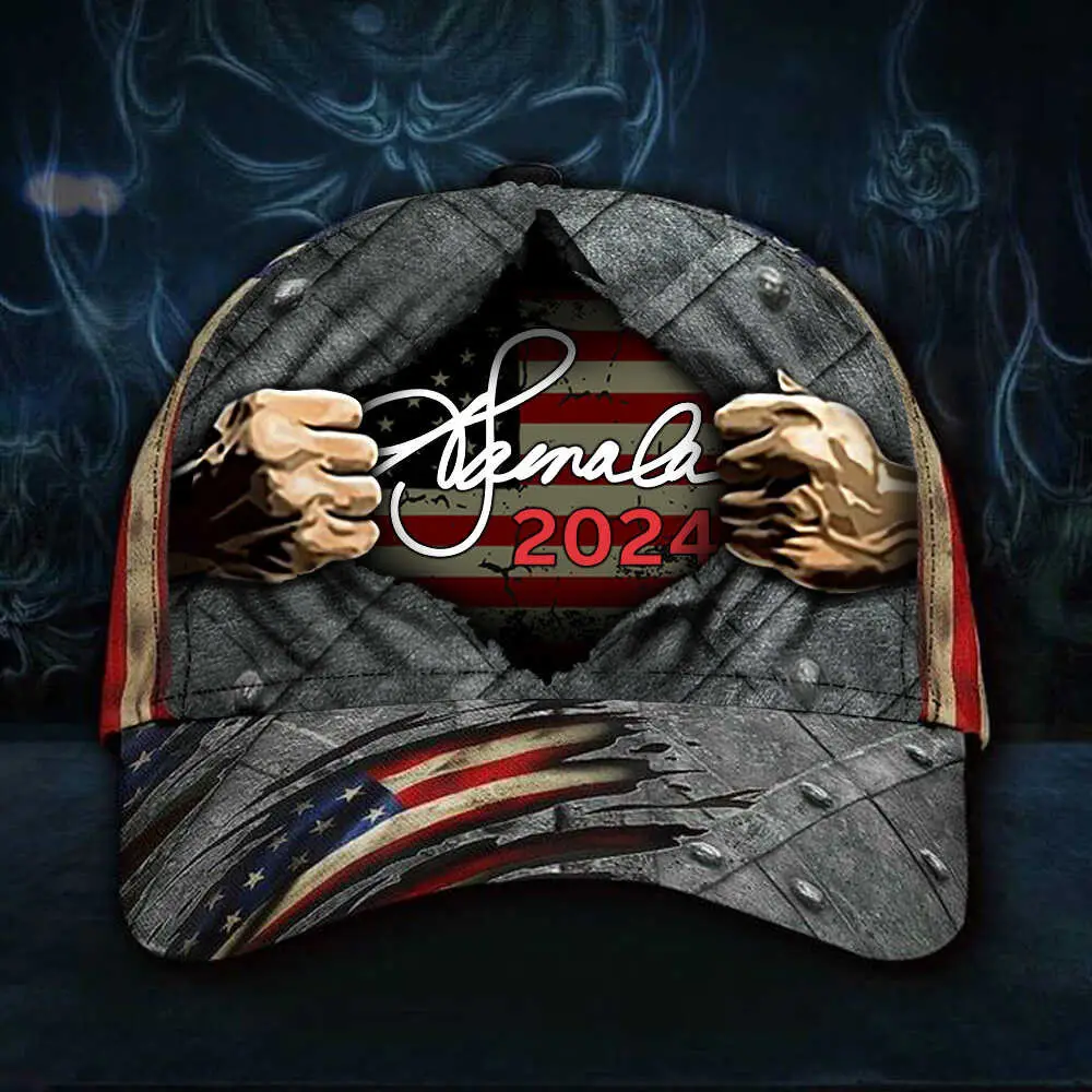 Kamala 2024 Hat I Stand With Harris Retro Hat Gifts For Father In Law