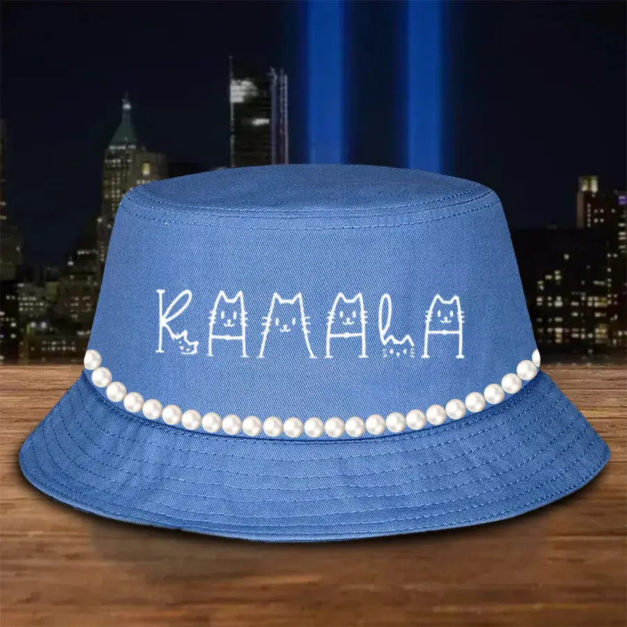 Kamala Childless Cat Lady Bucket Hat Vote For Kamala 2024 President Hat Gifts For Daughter