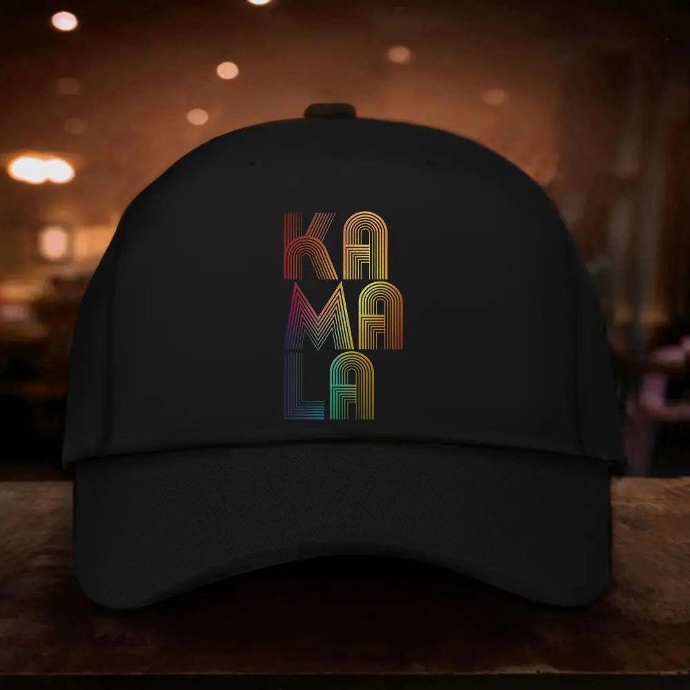 Kamala Fabulous Rainbow Hat President Kamala Harris 2024 Hat USA Elections Female Cap