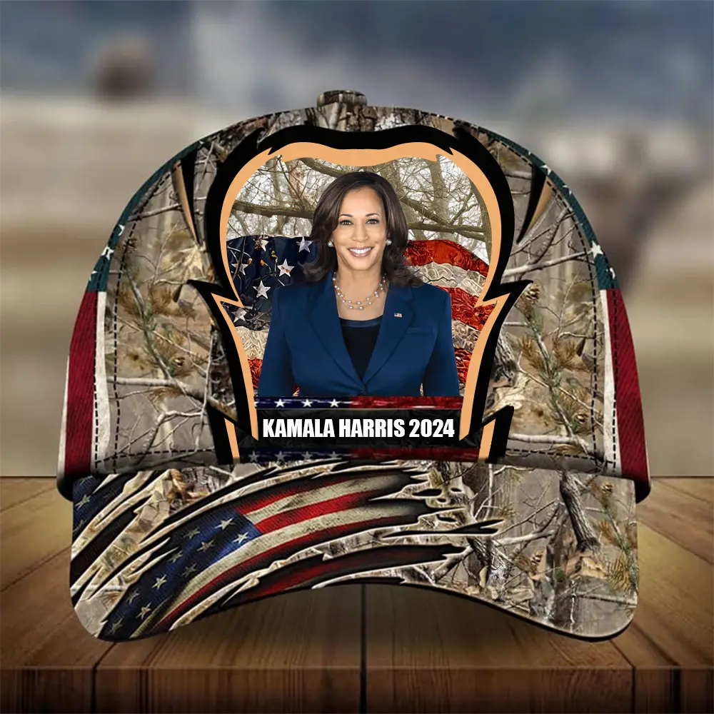 Kamala Harris 2024 Camo Hat Kamala For President Political Hat Best Gifts For Dad