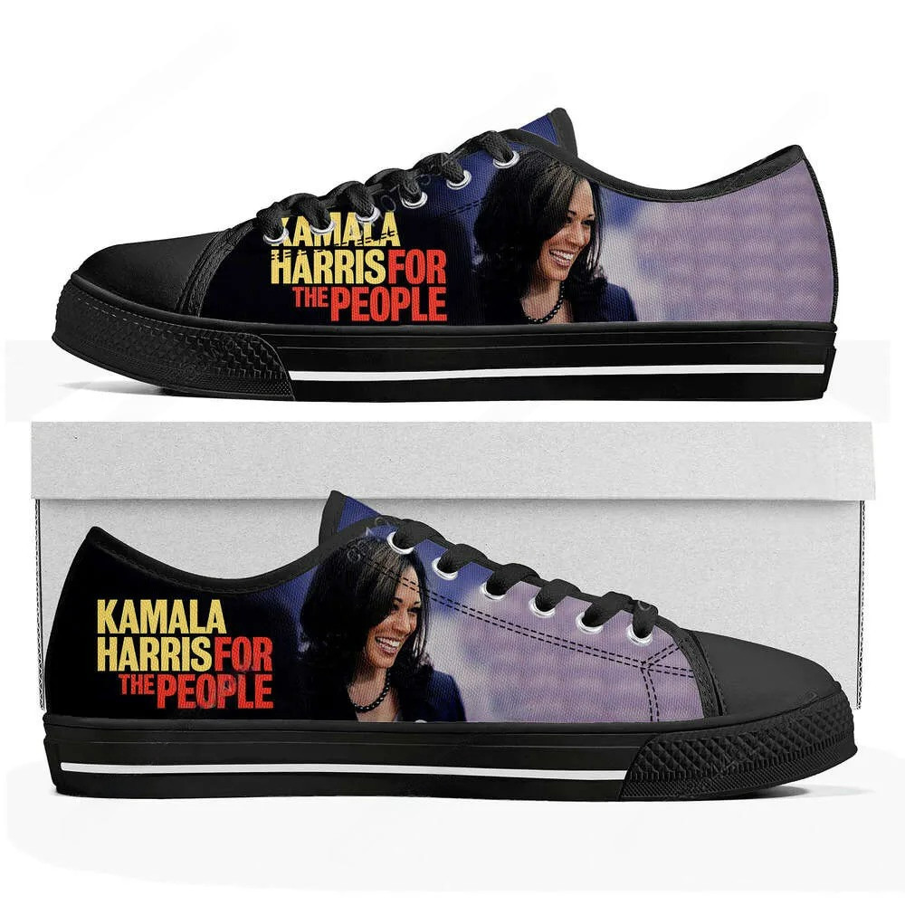 Kamala Harris 2024 Low Top Shoes For The People Vote Harris 2024 Shoes Men Women