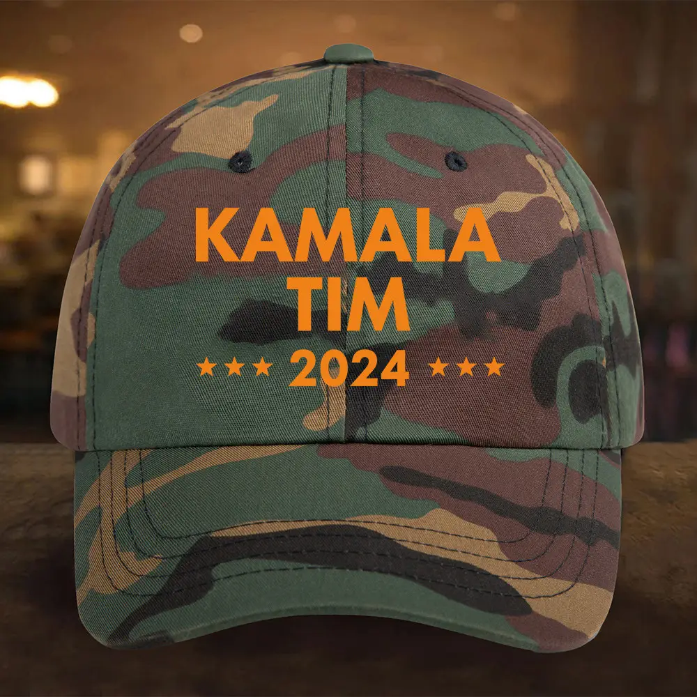 Kamala Tim 2024 Hat Harris Walz 47 Camouflage Hat Gifts For Husband Kamala Tim 2024 Hat Harris Walz 47 Camouflage Hat Gifts For Husband - Image 1