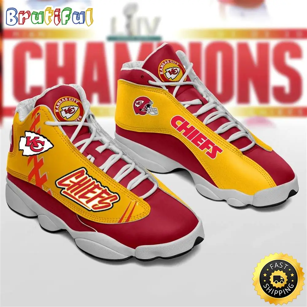 Kansas City Chiefs Nfl Ver 2 Air Jordan 13 Sneaker