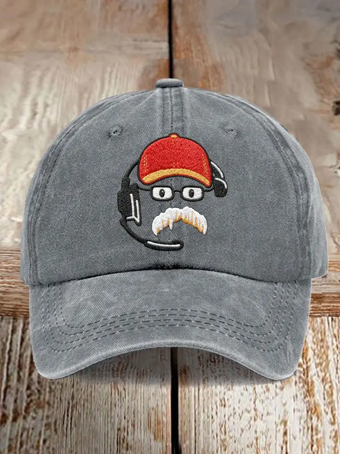 Kansas City Football Hat Embroidered Game Day Hat Gifts For Football Lovers - WearandDecor Kansas City Football Hat Embroidered Game Day Hat Gifts For Football Lovers - WearandDecor - Image 1