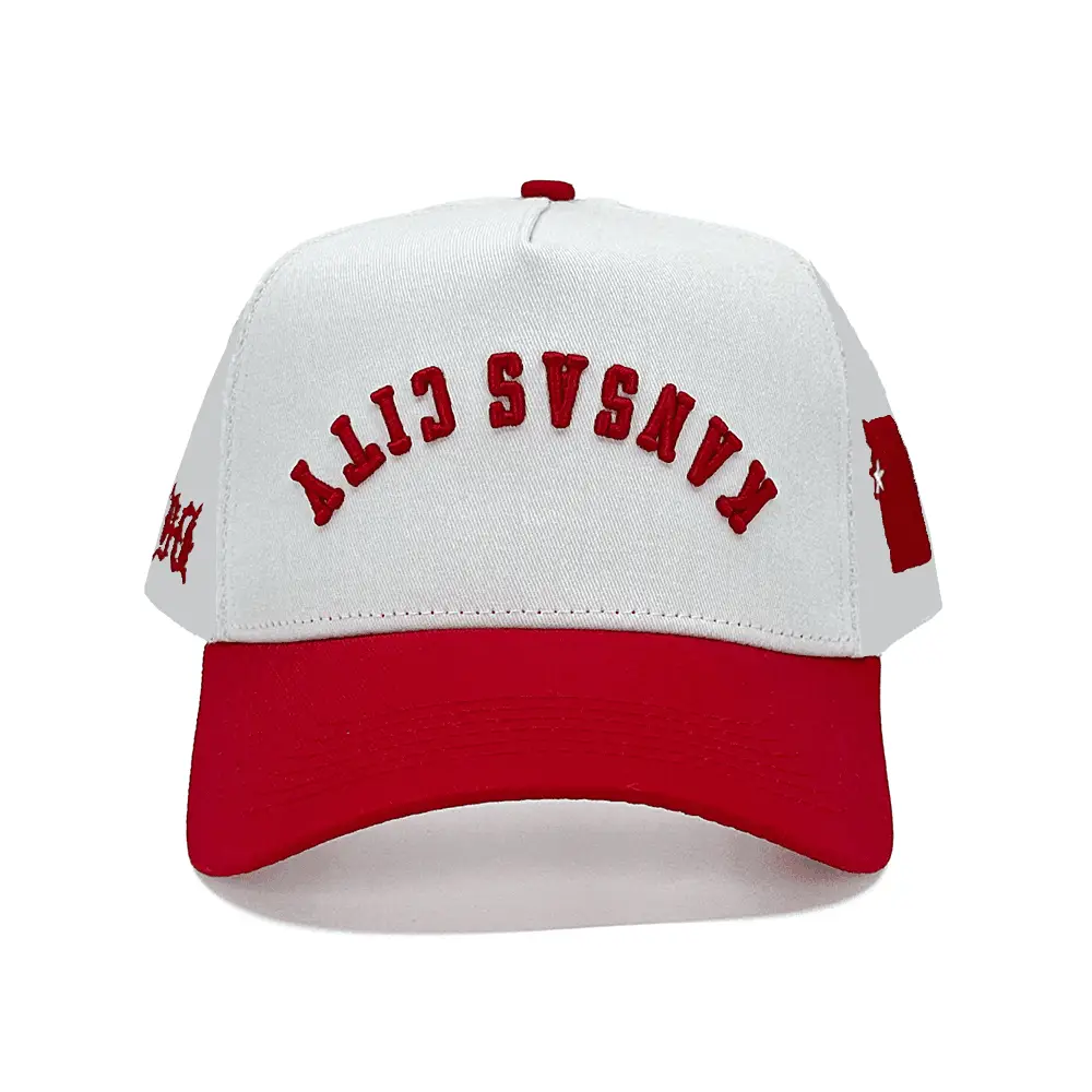 Kansas City Upside Down Hat Trend Kansas City Reversed Trucker Hat Father's Day Gifts -WearandDecor