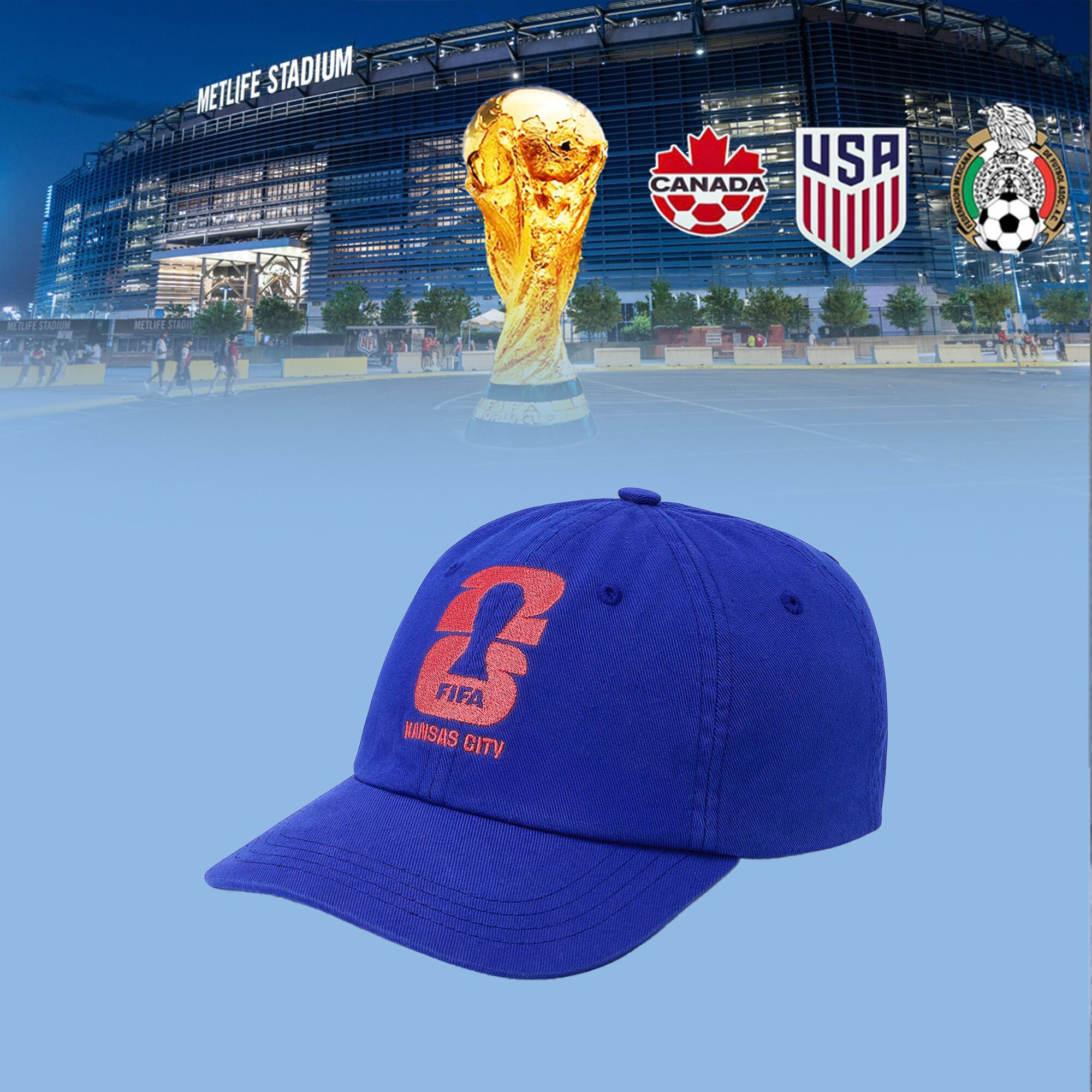 Kansas FIFA World Cup 2026 Dad Hat Game Day Ball Cap Unique Gift For Sport Fans Kansas FIFA World Cup 2026 Dad Hat Game Day Ball Cap Unique Gift For Sport Fans - Image 1