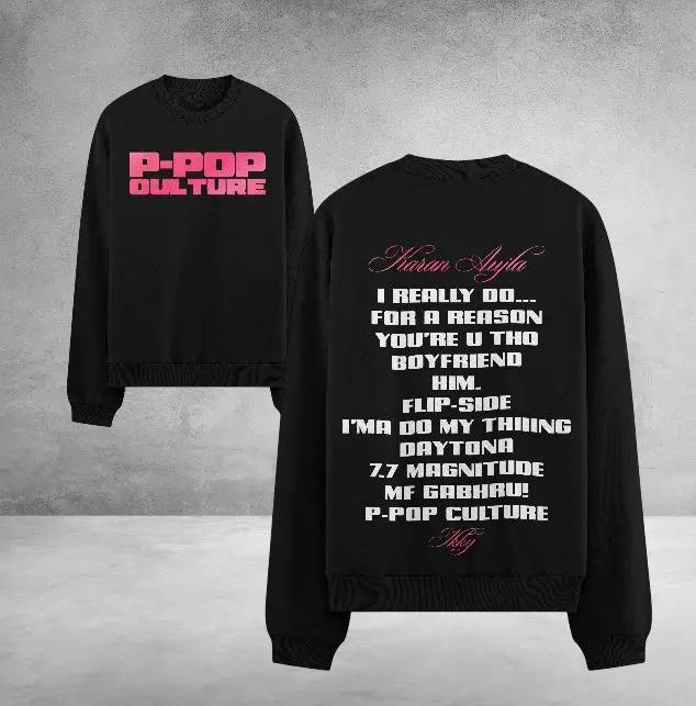 Karan Aujla Merch Sweatshirt P-POP Culture Awesome Clothing Gift For Supporters