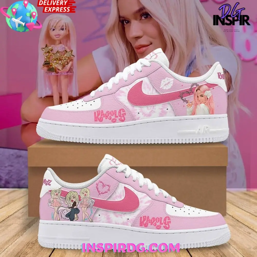 Karol G Barbie Pink Limited Edition Air Force 1