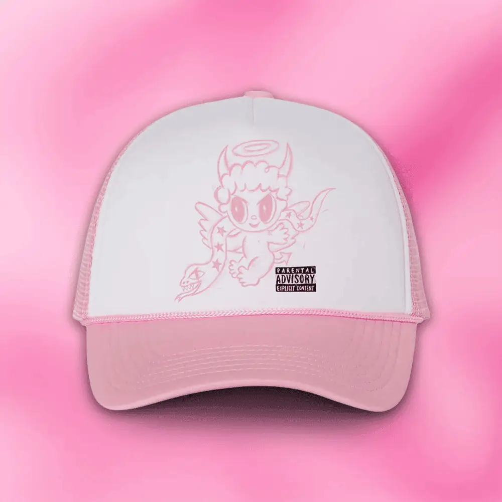 Karol G Merch Karol G Pink Trucker Hat Cute Mothers Day Gifts For Music Fan -WearandDecor
