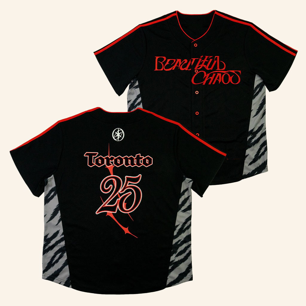KATSEYE Merch Beautiful Chaos City Jersey Toronto 25 KATSEYE Apparel Gifts For BFF - WearandDecor