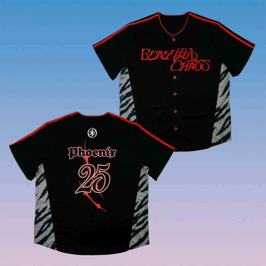 Katseye Merch Beautiful Chaos Jersey Phoenix Concert Outfits Gift for Fans