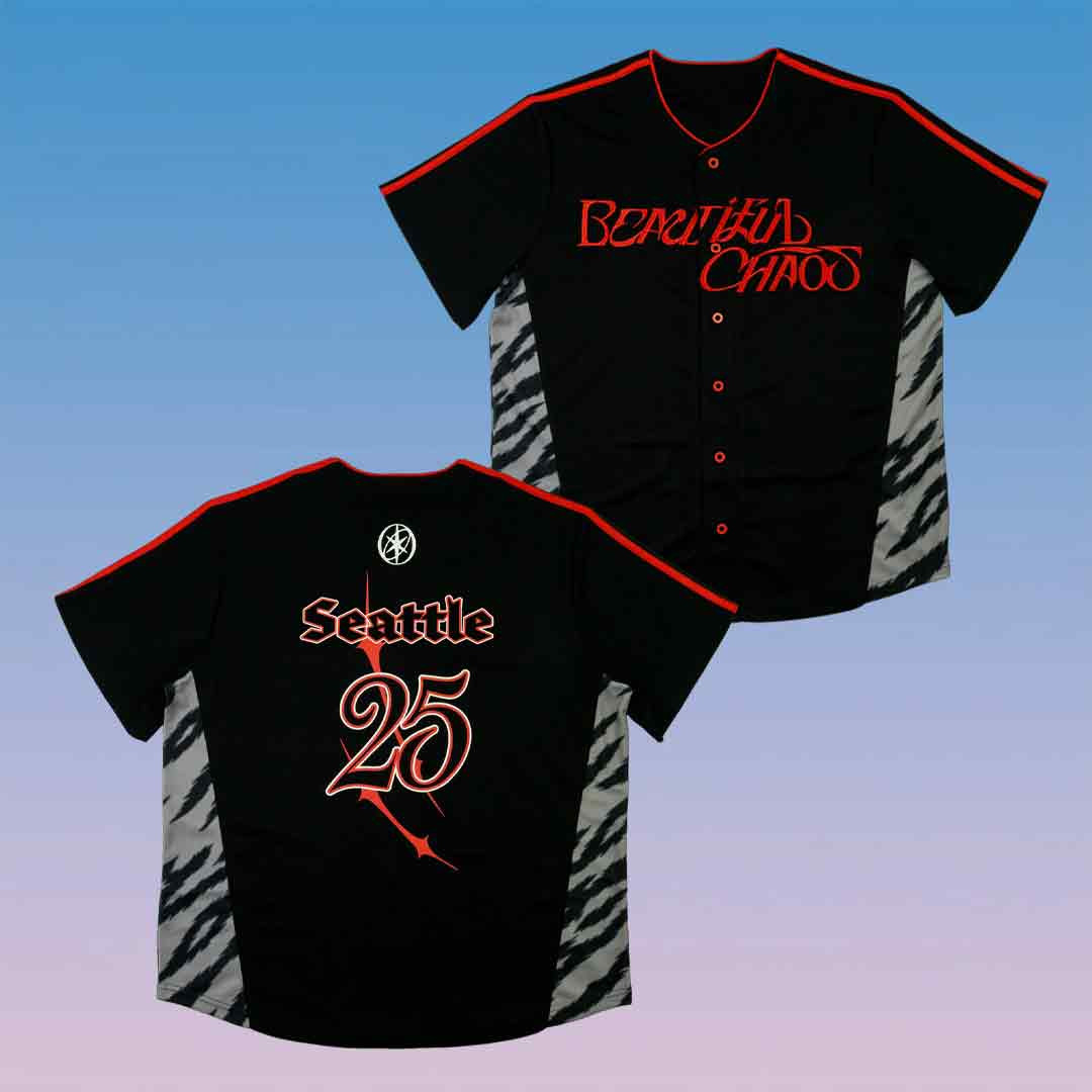 Katseye Merch Beautiful Chaos Jersey Seattle Fans Clothing Concert Outfits Gift for Her