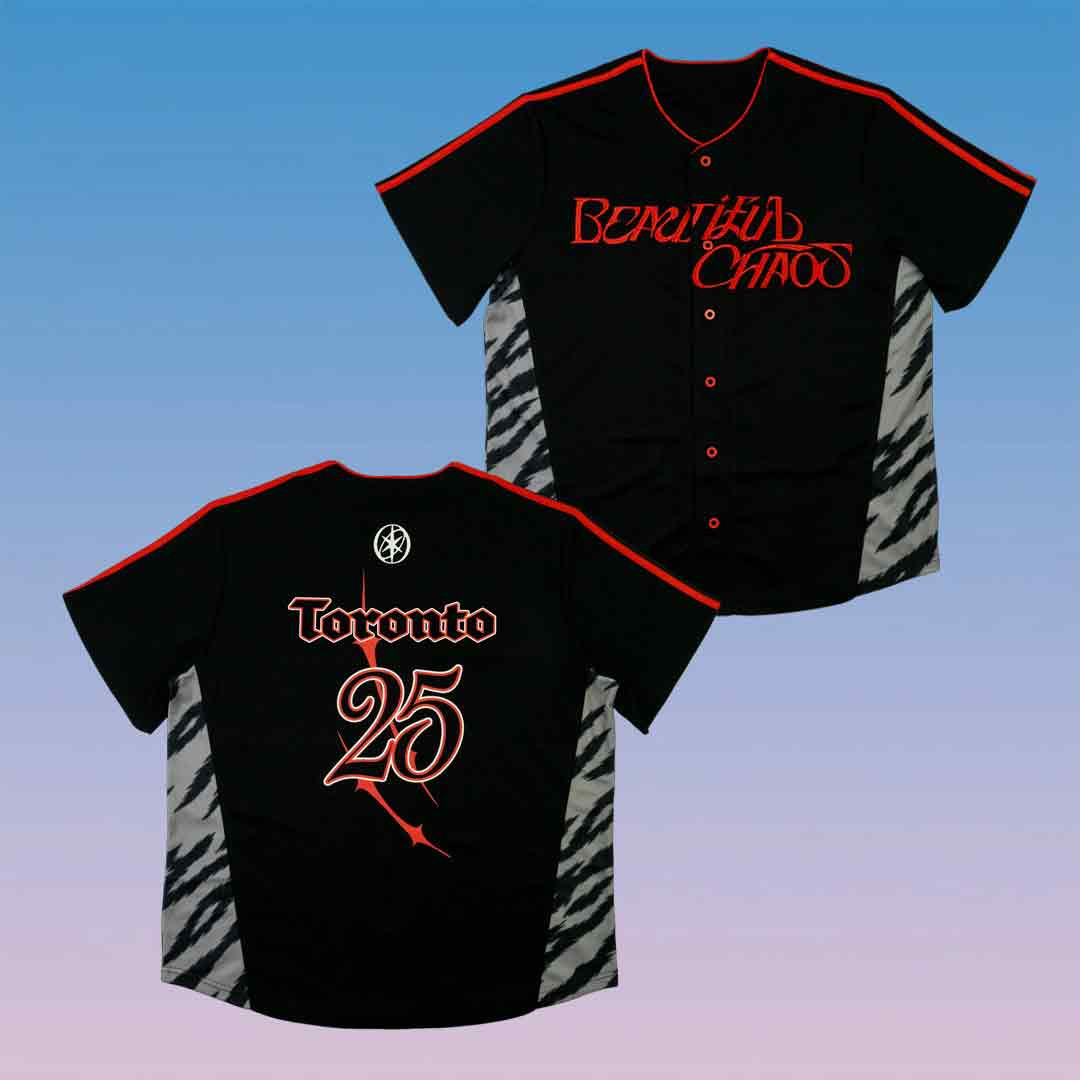 Katseye Merch Beautiful Chaos Jersey Toronto Kpop Music Clothing Concert Gift