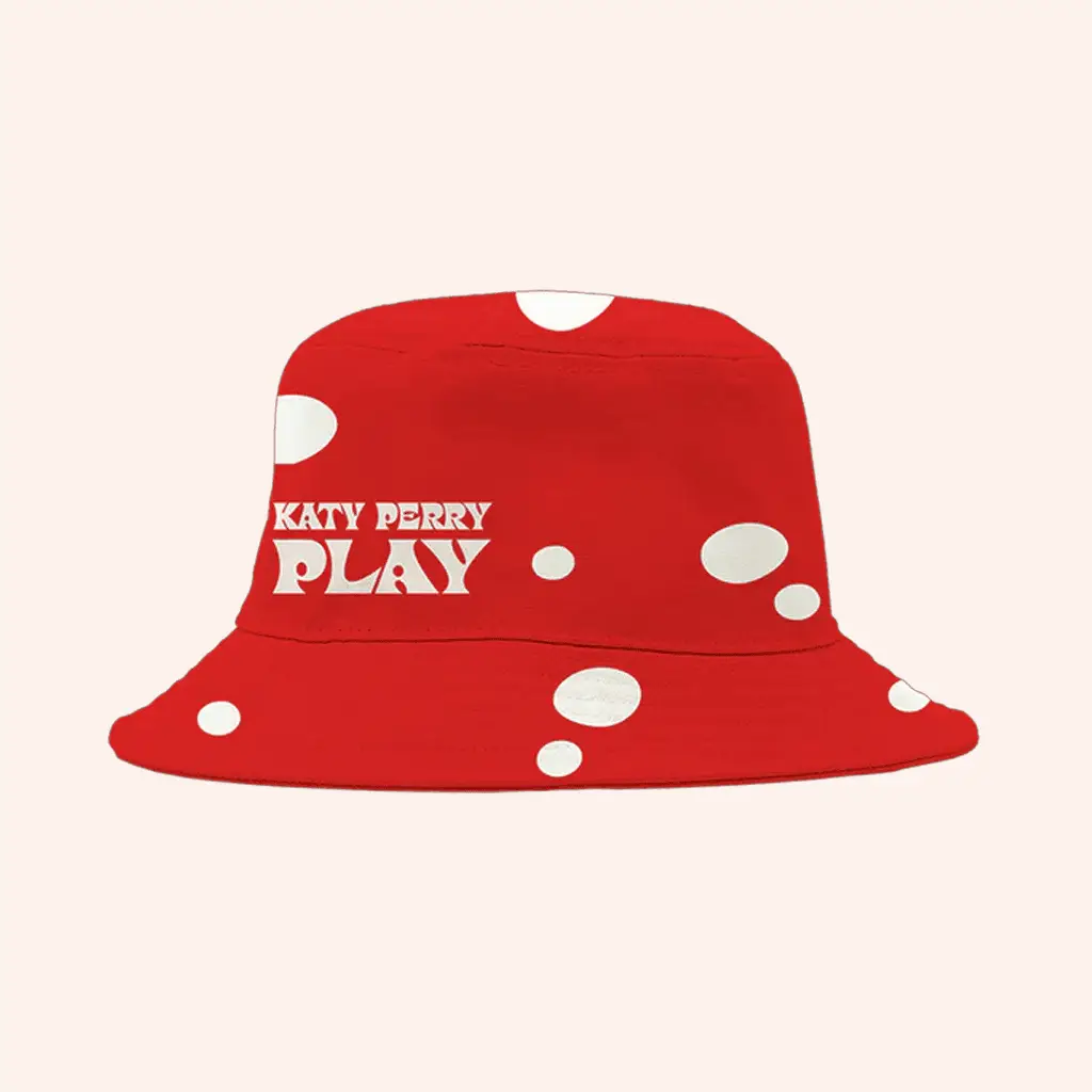Katy Perry Merch Mushroom Bucket Hat Unique Christmas Gifts For Girlfriend -WearandDecor
