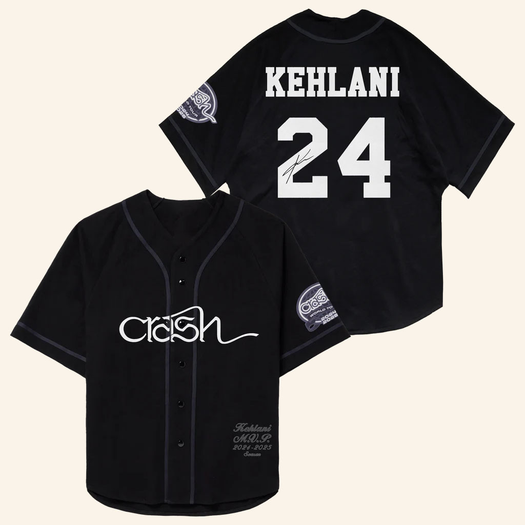 Kehlani Merch Crash Baseball Jersey Music Related Gifts For Guys - WearandDecor