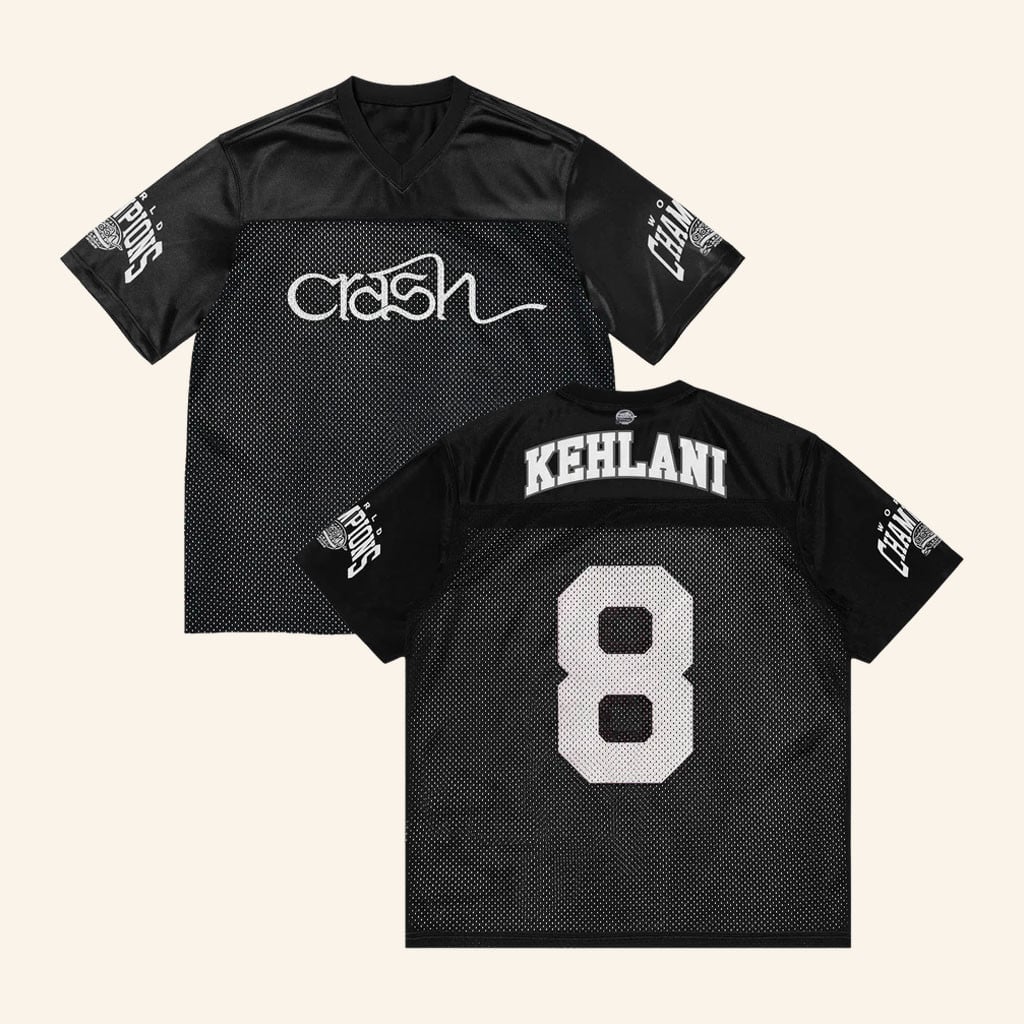 Kehlani Merch Crash Football Jersey Kehlani Jersey Presents For Music Lovers - WearandDecor