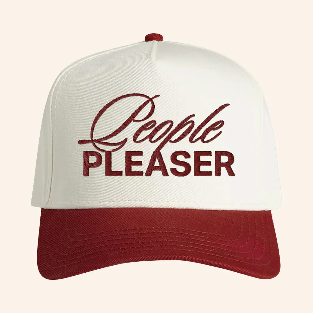 Kelsea Ballerini Merch People Pleaser Embroidered Hat Xmas Gifts For Him - WearandDecor Kelsea Ballerini Merch People Pleaser Embroidered Hat Xmas Gifts For Him - WearandDecor - Image 1