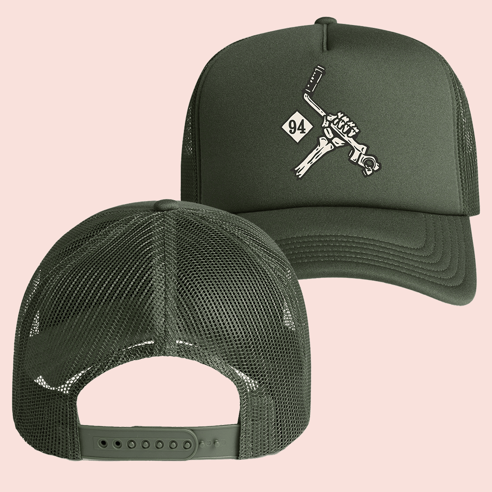 Ken Roczen Merch Hat Kickstart Bones Trucker Cap Gift Ideas For Racing Fans