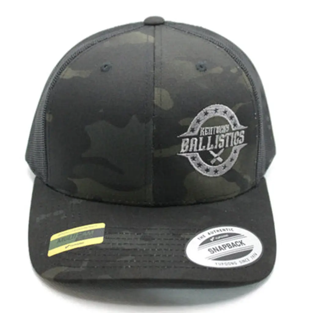Kentucky Ballistics Merch Embroidered Camo Trucker Hat Gifts For Father -WearandDecor