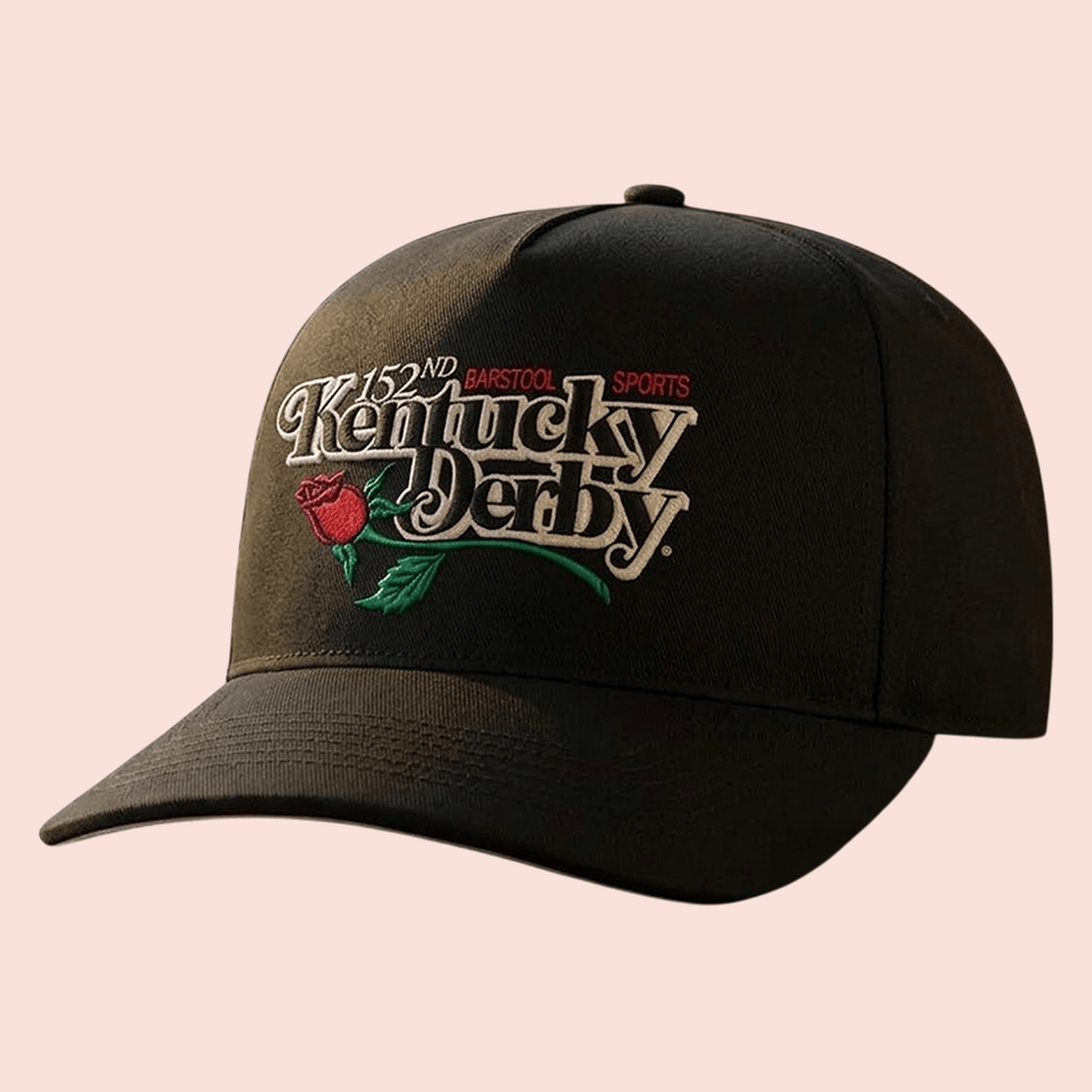 Kentucky Derby Barstool Sports Rose Hat Merchandise Unique Gift For Brothers