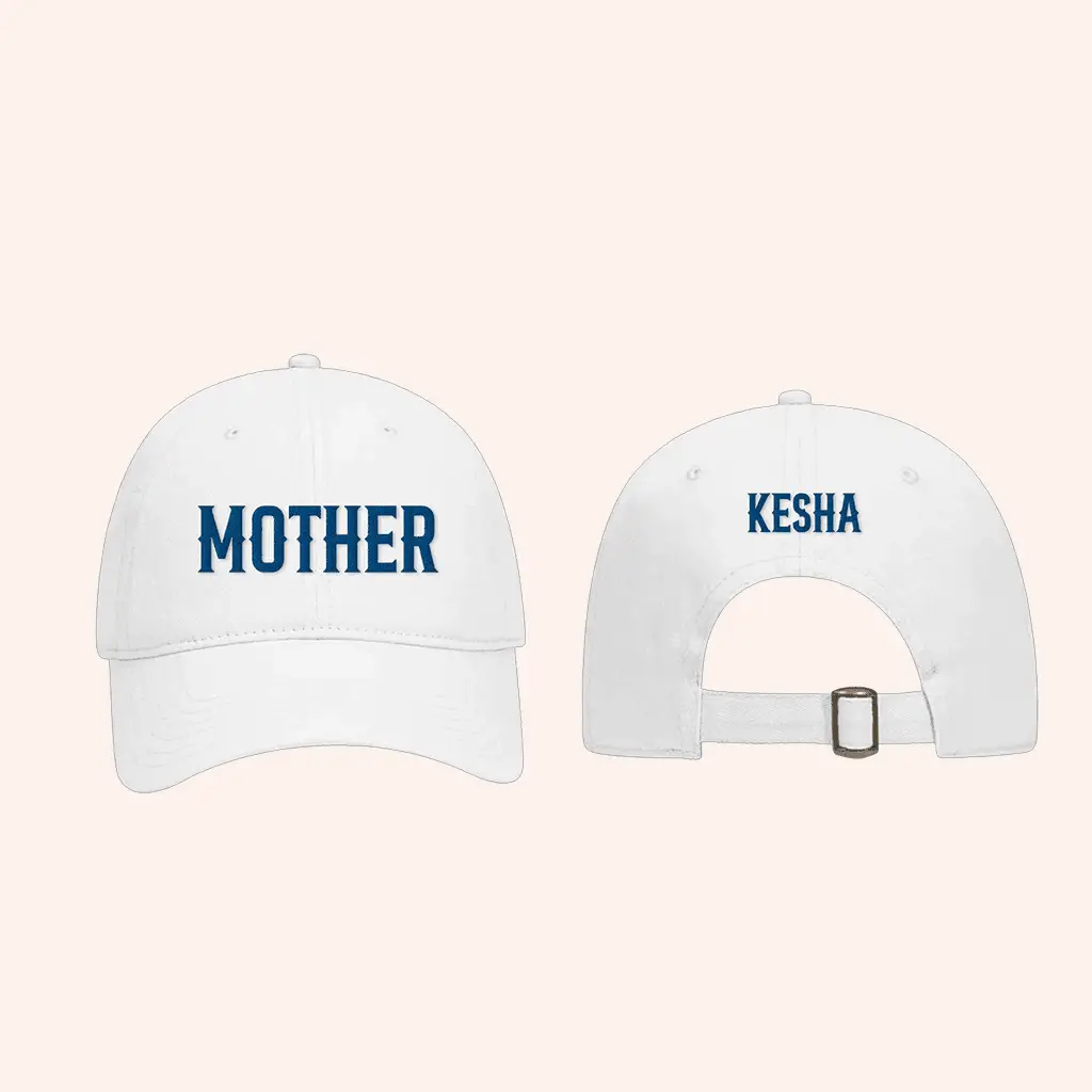 Kesha Merch Mother Embroidered Hat Cool Christmas Gifts For Sister -WearandDecor