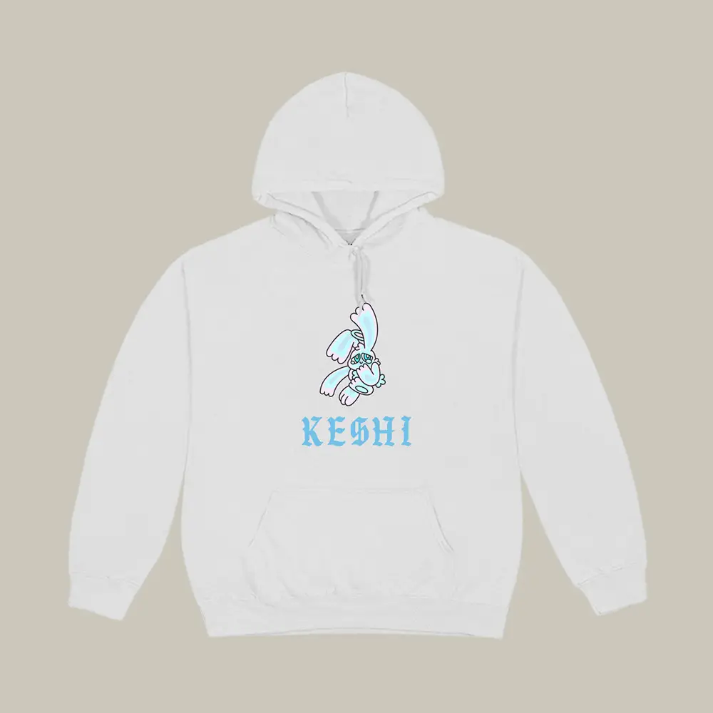 Keshi Music Merch Luma White Hoodie Luna And Nox Clothing Best Gifts For Keshi Lovers