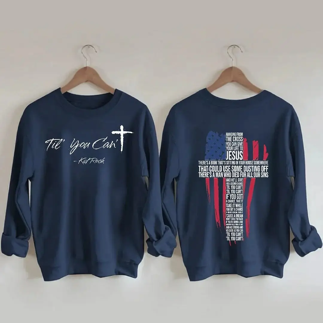 Kid Rock Freedom 250 Tour Merch Till You Can't Kid Rock Sweatshirt Gift for Bestie Kid Rock Freedom 250 Tour Merch Till You Can't Kid Rock Sweatshirt Gift for Bestie - Image 1