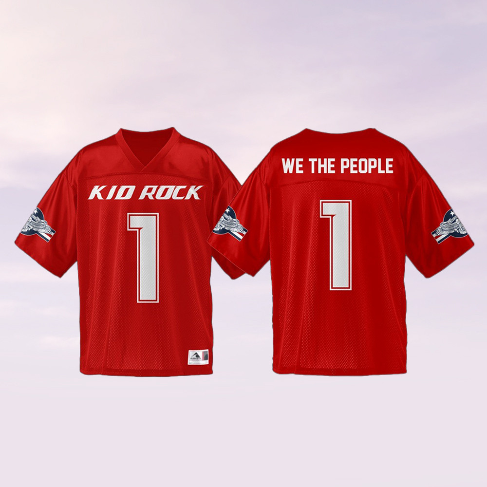 Kid Rock We The People 250th Anniversary Freedom Tour Jersey Gift For Patriotic Fans