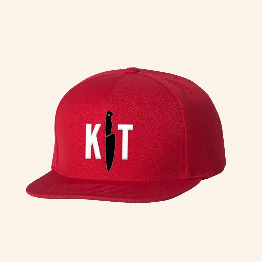 Kill Merch Kt Flatbill Snapback Hat Embroidered Gifts For Friends -WearandDecor