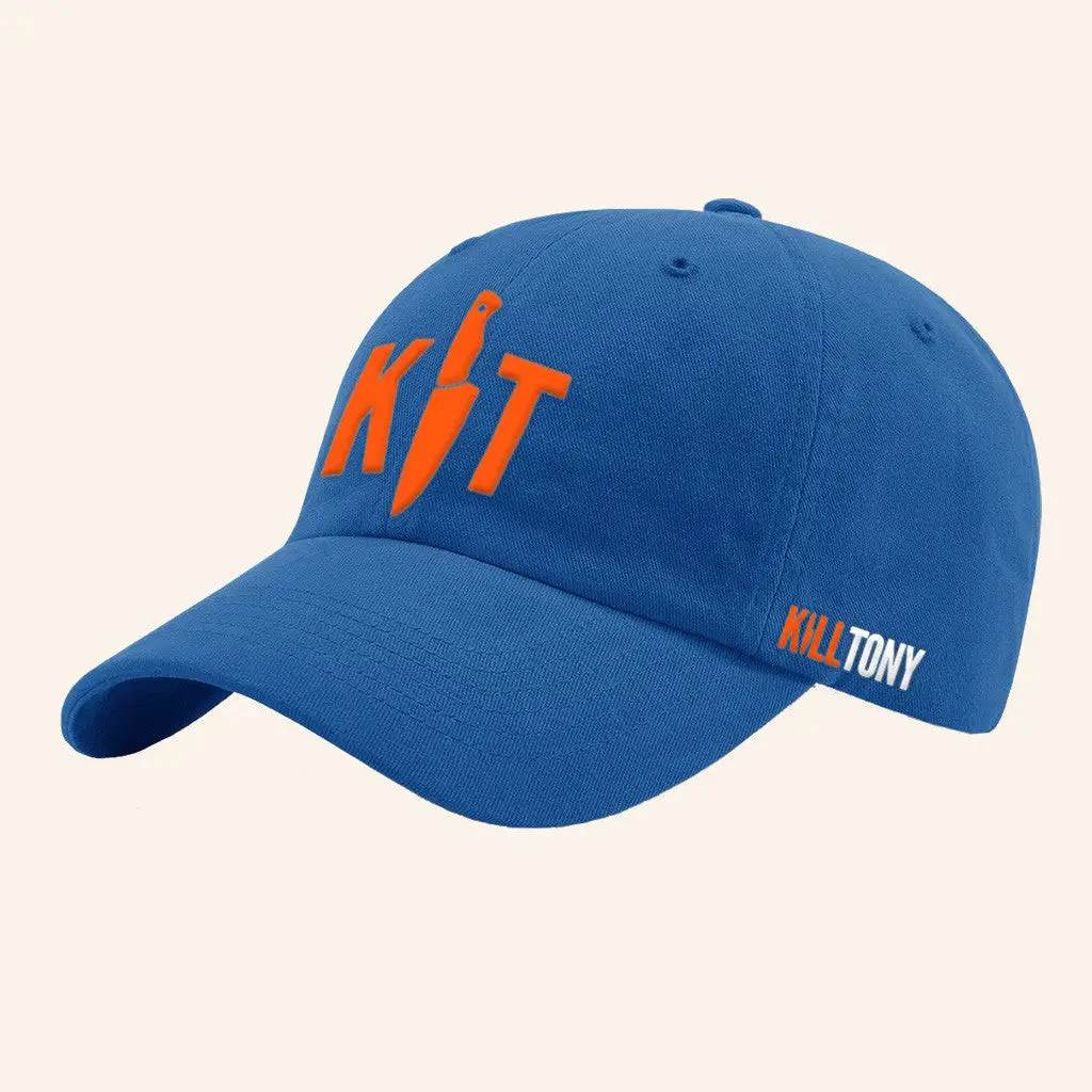Kill Tony Merch KT Embroidered Cap Royal Blue Unique Gifts For Husband -WearandDecor