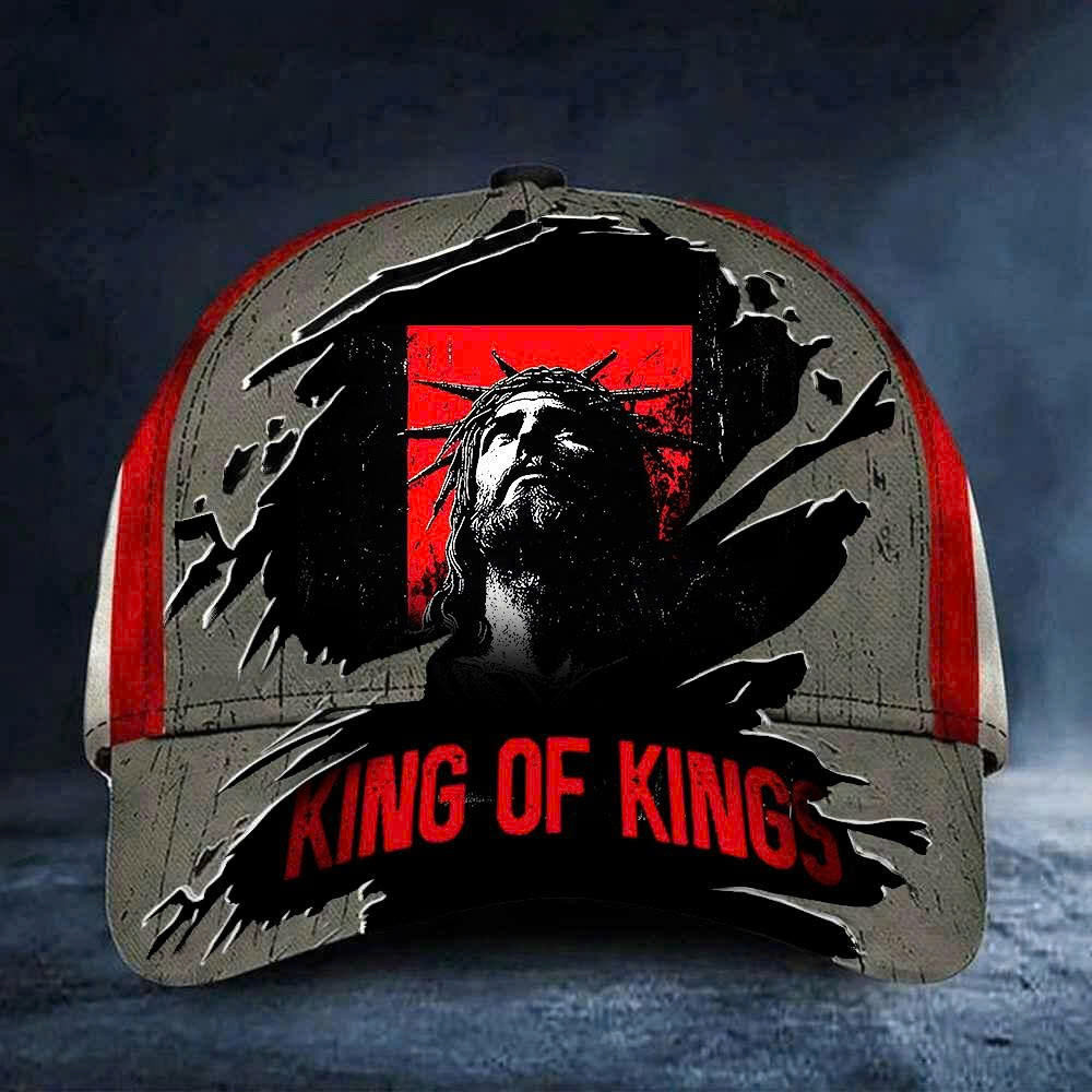King Of Kings Jesus Hat Christian Merch Faith Based Christmas Gifts For Christian