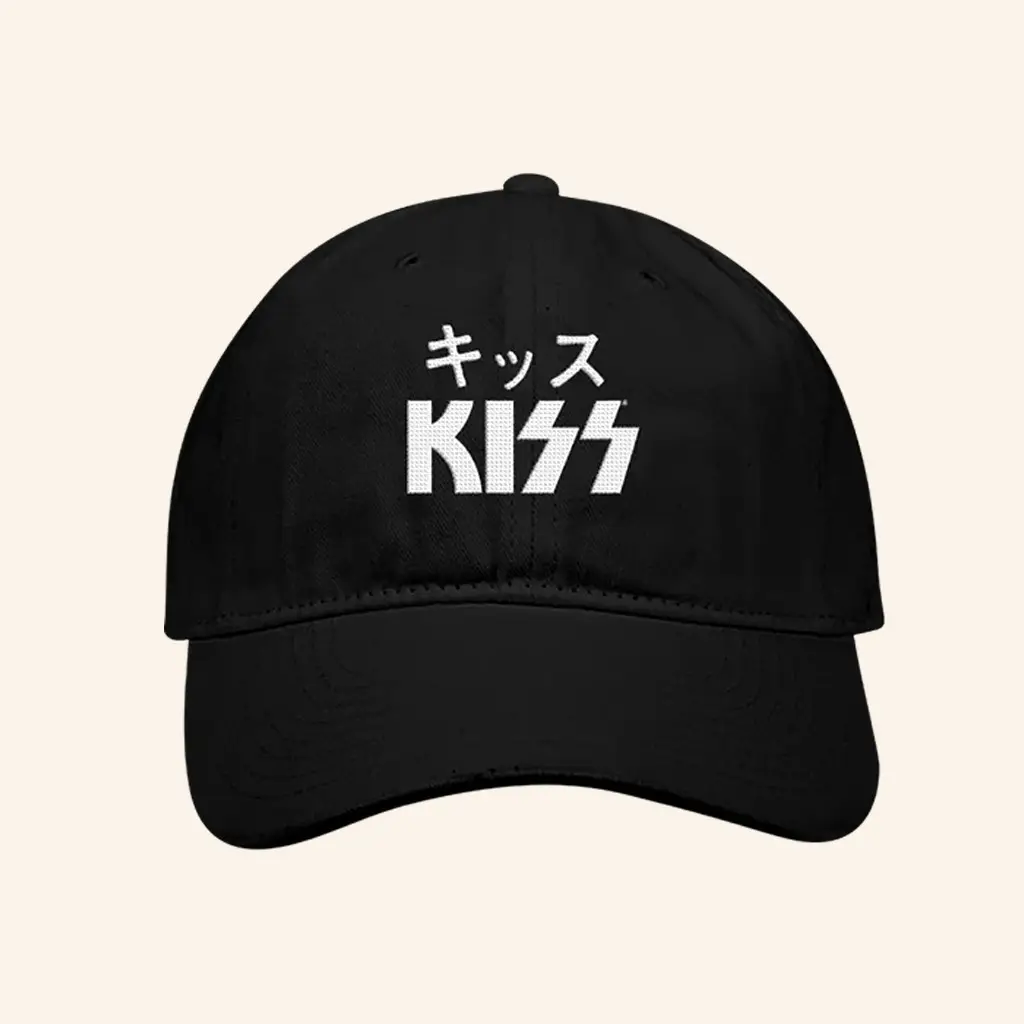 Kiss Merch Rock And Roll All Nite DTK Embroidered Hat Birthday Gift Ideas For Rock Fans -WearandDecor Kiss Merch Rock And Roll All Nite DTK Embroidered Hat Birthday Gift Ideas For Rock Fans -WearandDecor - Image 1