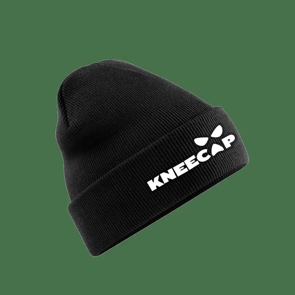 Kneecap Merch Kneecap Logo Beanie Father's Day Gifts For Husband -WearandDecor Kneecap Merch Kneecap Logo Beanie Father's Day Gifts For Husband -WearandDecor - Image 1